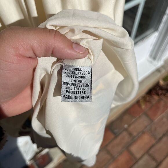 Tibi Long Sleeve Silk Dress NWT - Picture 5 of 9